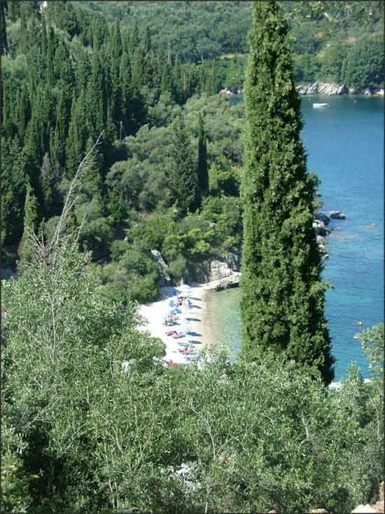 Corfu Island - many small bays